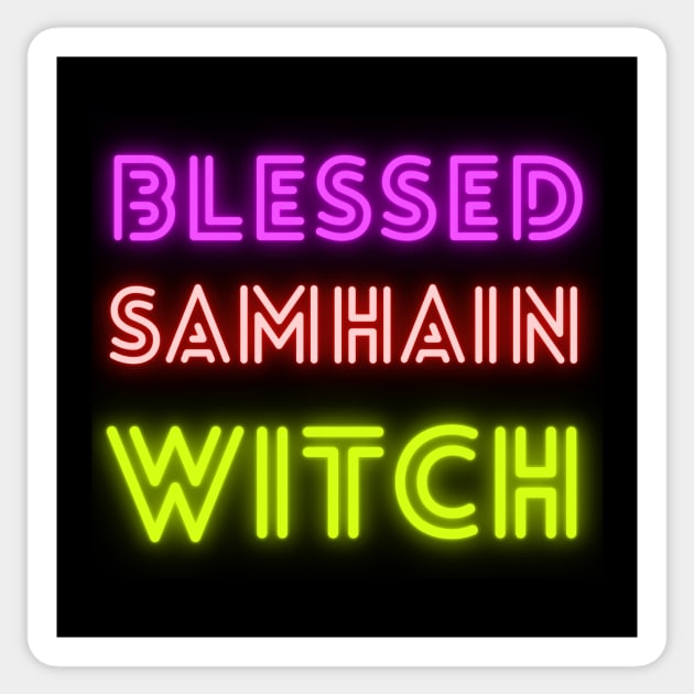 Blessed Samhain Witch Sticker by Kayllisti